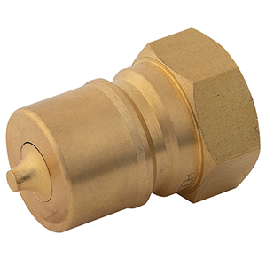 Female Thread ISO-B Interchange Brass Plug