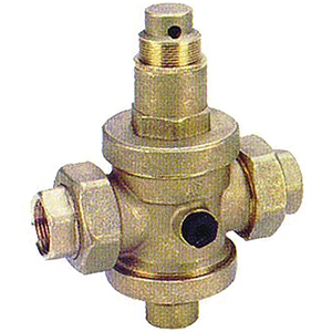 Brass Pressure Reducing Valve - Union Ends - Size