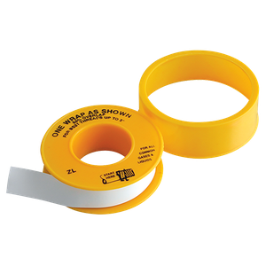 GAS APPROVED PTFE TAPE 12MM X 5M